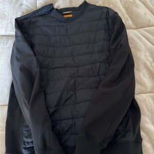 Men's Black Quilted Jacket timberland xxl